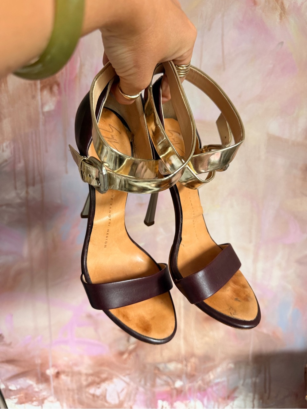 Giuseppe Zanotti Leather Women’s High-Heel Sandals